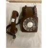 Image 2 : Rotary telephone - brown