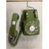 Image 2 : Rotary telephone - Olive Green