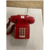 Image 1 : Push button telephone - red