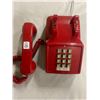 Image 2 : Push button telephone - red