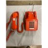 Image 2 : Push button telephone - orange