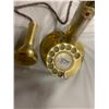 Image 2 : Brass candle stick phone - rotary