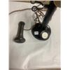 Image 2 : Candle stick phone - black, chip on mouth piece ( Northern Electric Company)