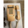 Image 5 : 3 wall hanging push button telephones - Beige, Brown & Ivory