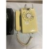 Image 3 : 2 Wall hanging rotary phones black & ivory