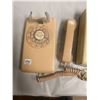 Image 2 : 2 wall hanging rotary phones beige & ivory