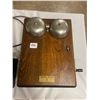 Image 2 : 2 piece Northern Electric box telephone & black telephone unit