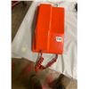 Image 1 : Rotary wall mount or table telephone Northern Electric, orange