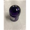Image 1 : Purple telephone insulator BTC Montreal, has small chip