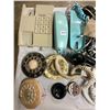 Image 3 : Large lot of telephone parts, pieces etc.