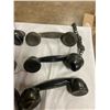 Image 2 : 9 vintage telephone receivers