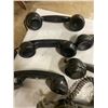 Image 4 : 9 vintage telephone receivers