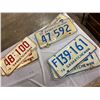Image 1 : 3 pair Saskatchewan license plates - 1972, 1975, 1976