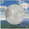 Image 1 : 2014 Goose Flying - Canadian Silver $20 Coin
