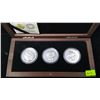 Image 3 : Canadian 2016 Sculptural Art of Parliament Set of 3 Coins