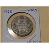 Image 1 : 1920 Silver 50 cent, Wide 0