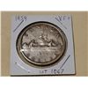 Image 1 : 1959 Canada silver dollar, VF