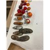 Image 1 : Lot of plastic auto marker lights - red & amber