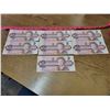 Image 1 : 7 1986 2 dollar bills sequential numbers - uncirculated (see next lot)