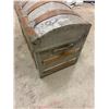 Image 3 : Camel back steamer trunk 34"W X 26"H X 18"D