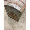 Image 4 : Camel back steamer trunk 34"W X 26"H X 18"D