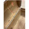 Image 5 : Camel back steamer trunk 34"W X 26"H X 18"D