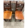 Image 1 : 2 Childs wooden chairs