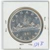 Image 1 : 1961 Canada One Dollar Coin