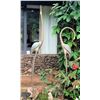 Image 1 : Qty 2 High-End Bronze Crane Statues 13.5'' x 13.5 '' x 73'' & 13.5 '' x 13.5'' x 52''