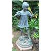 Image 1 : Adolf Sehring Life-Size Bronze Statue "Study of an Indian Girl" Ltd. Ed. 10 of 12
