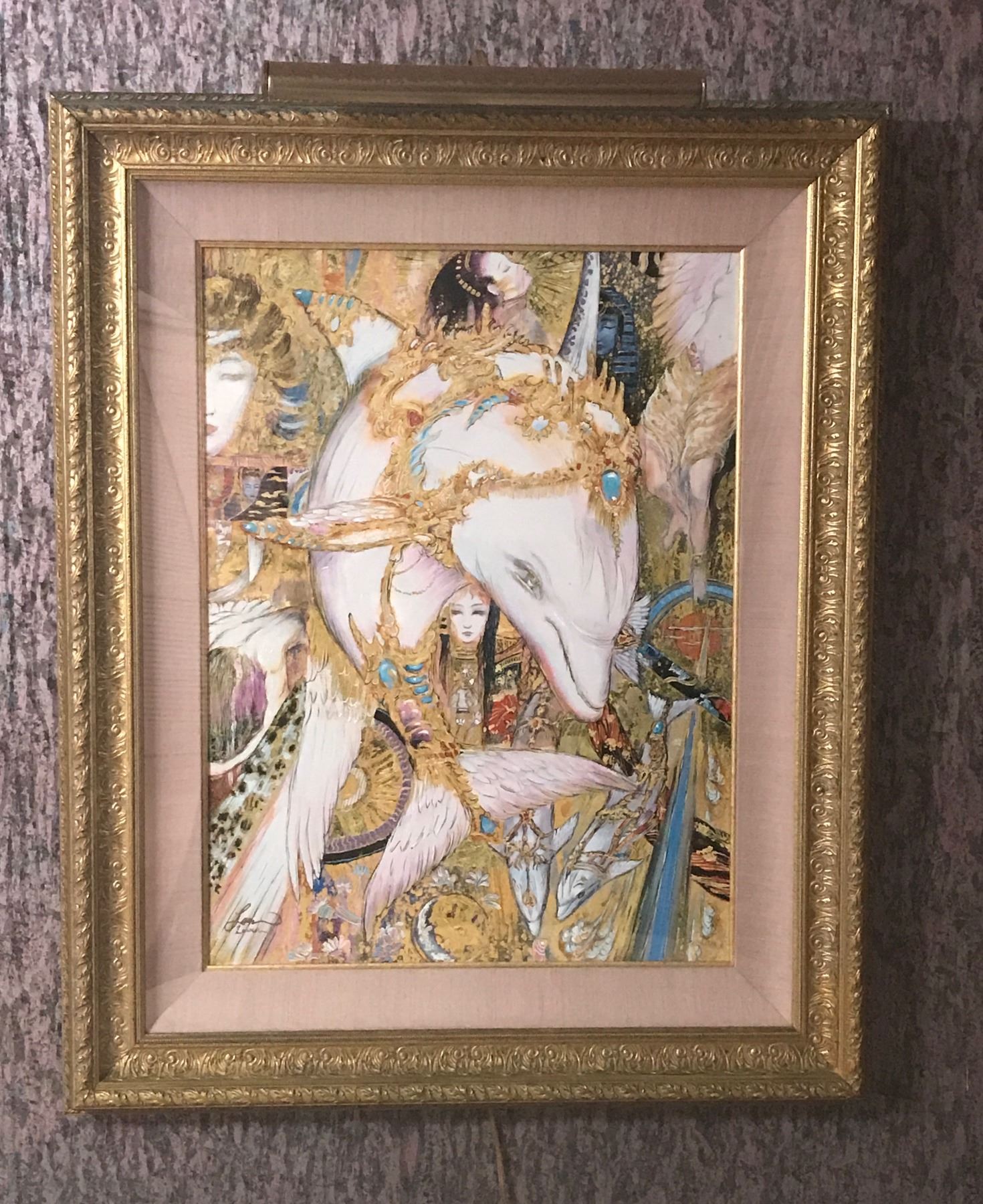 Christian Riese Lassen サイン入りアート Christian Riese Lassen Lords Of The Millennium Signed Print