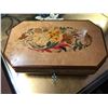 Image 1 : Sorrento Inlaid Birdseye Maple Jewelry Box, Made in Italy, 9.5'' x 5.5'' x 2.5''