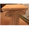 Image 2 : Greek Roman Fluted Column Pedestal 11" x 11" x 24" Tall