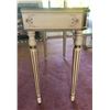Image 3 : Writing Desk w/ Hand-Painted Flowers & Gold Accents 40'' x 15'' x 30'' (Chair 19'' x 18'' x 12'')