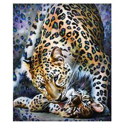 Vera V. Goncharenko- Original Oil on Canvas "Showing His Love"