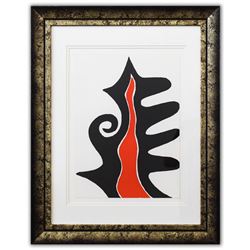 Alexander Calder- Lithograph "DLM201 - Flamme intérieure"