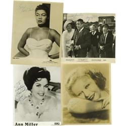 Great Female Performers Signed Photos.