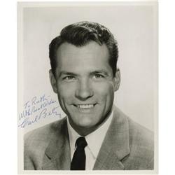 Carl Betz Signed Photo.