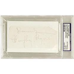 Humphrey Bogart Signature Cut.