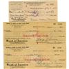 Image 2 : George Burns and Gracie Allen Signed Checks.