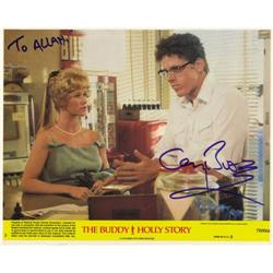 Gary Busey Signed "The Buddy Holly Story" Photo.