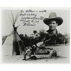 Yakima Canutt Signed Photo.