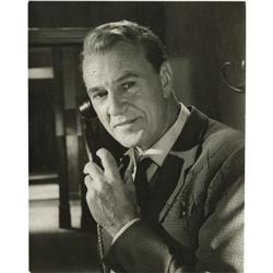Gary Cooper Signed Photo.