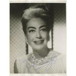 Joan Crawford Signed Photo.