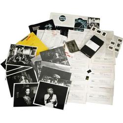 Cast Signed "Death Moon" Contract Archive.