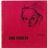 Image 1 : Marlene Dietrich Vintage Program Booklet.