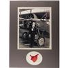 Image 1 : Amelia Earhart Autographed Heart with Photo.