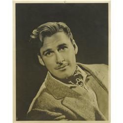 Errol Flynn Autographed Photo.