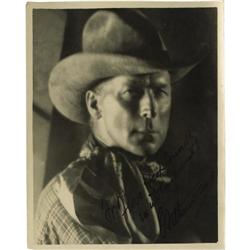 Autographed Photo of William S. Hart.