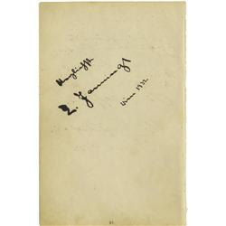 Emil Jannings Autograph.